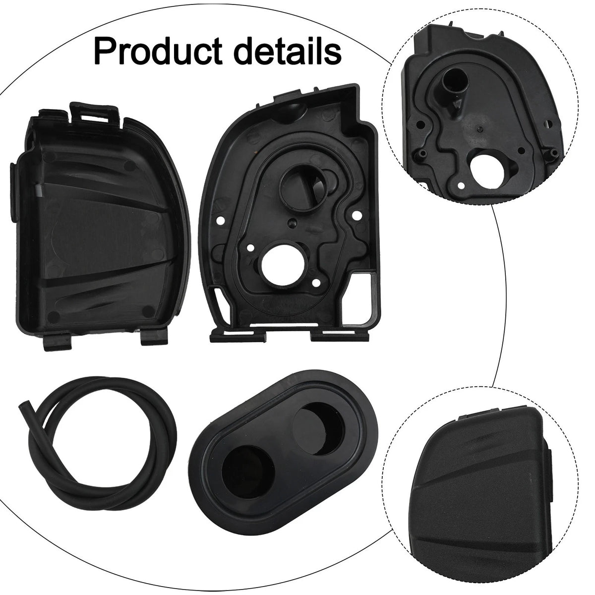 Air Filter and Cleaner Cover for Lawn Mowers (103M02, 104M02)