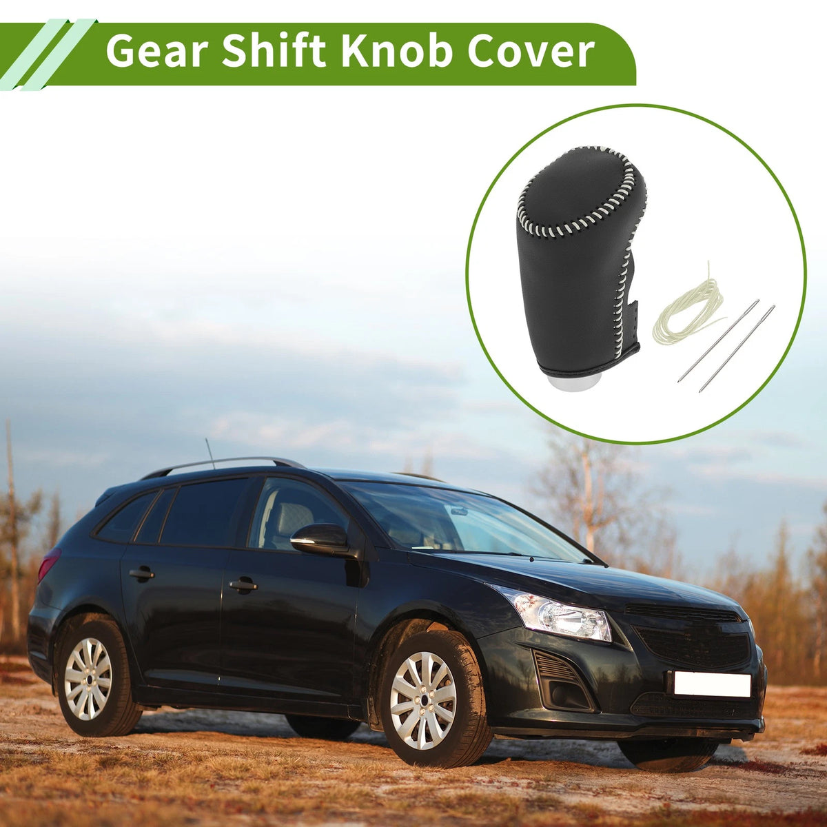 Gear Shift Knob Cover Replacement for Chevrolet Malibu (2016–2020)