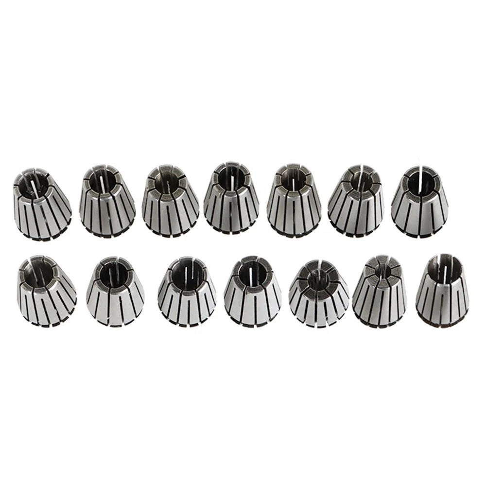 14Pc ER20 Spring Collet Set for CNC Milling Lathe Tool Engraving Machine
