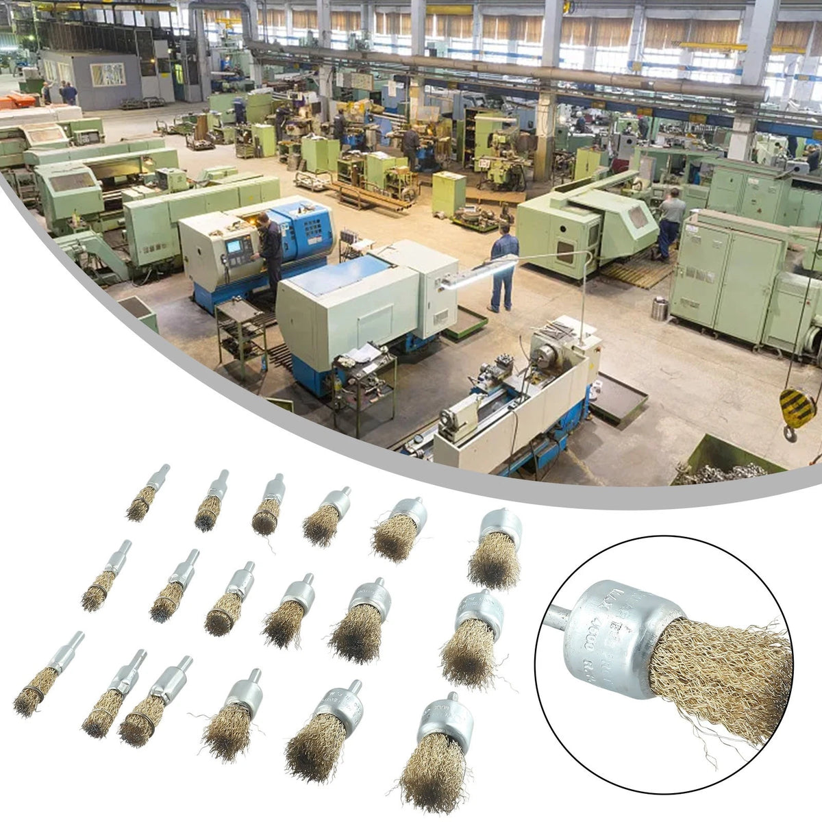 Premium Copper Plating Wire Brushes for Effective Cleaning and Descaling