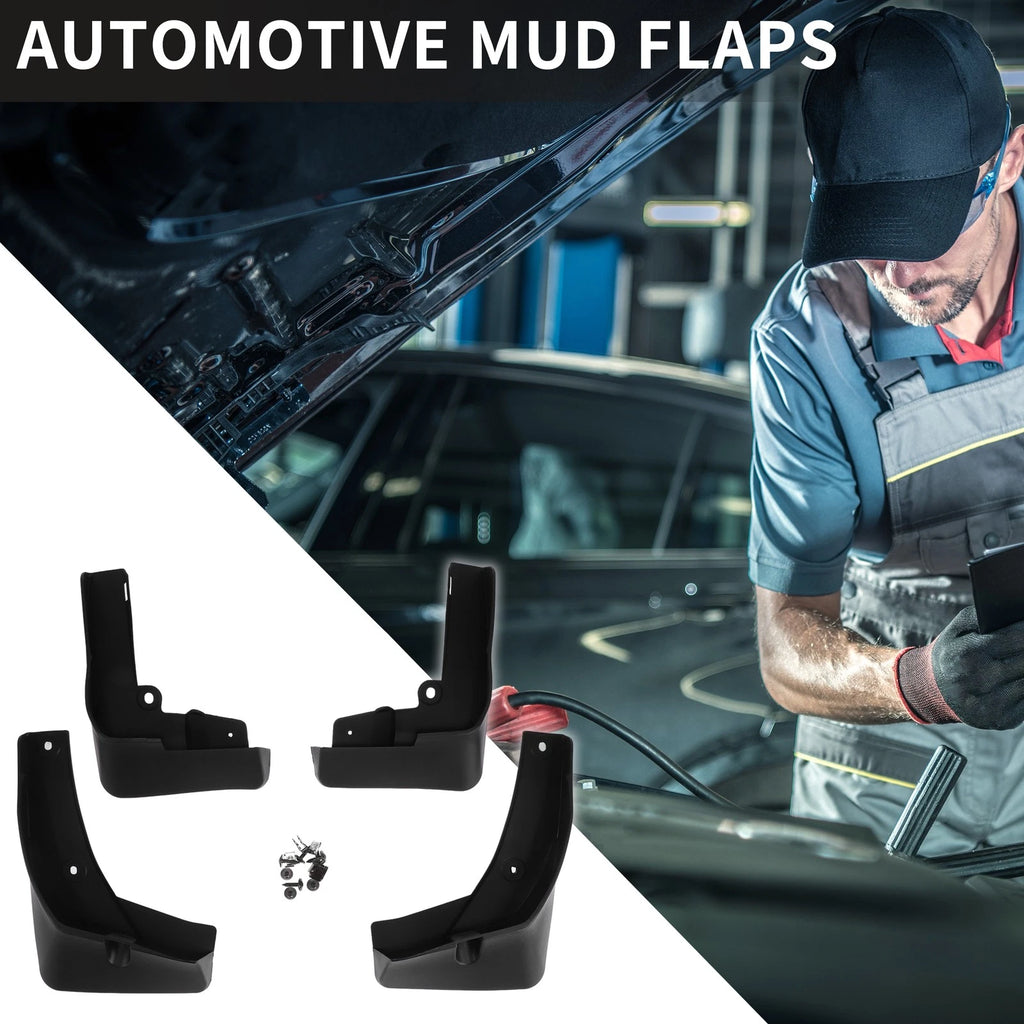 Front Rear Side Mud Flap Splash Guard Mud Guard for Mitsubishi Eclipse Cross (2018–2023)
