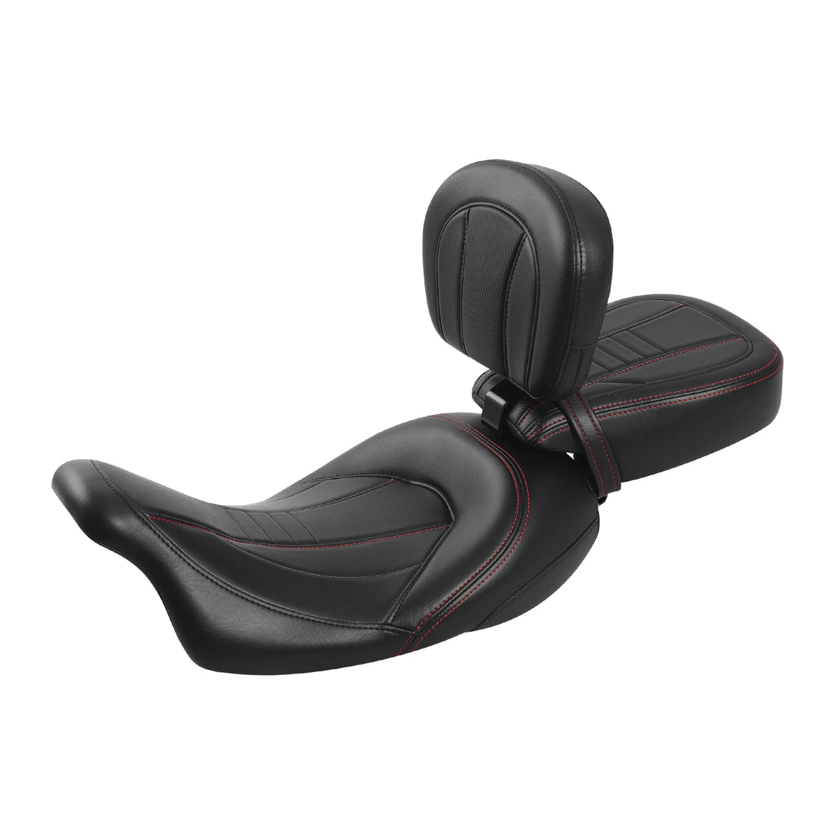 Seat Backrest Pad for Harley Street Glide (2009–2023) Black