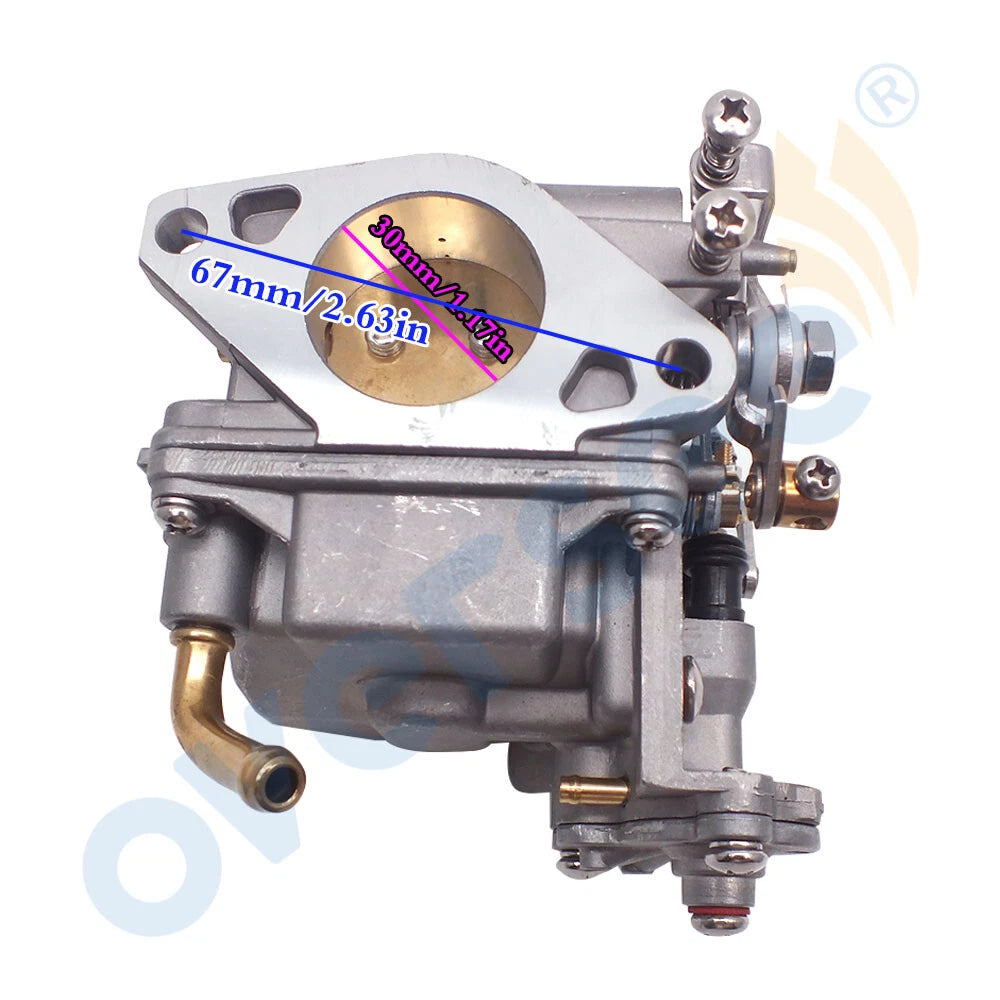 Carburetor for Tohatsu Outboard MFS BF15 BF20 (4T, Manual Choke) 3BJ-03100-0