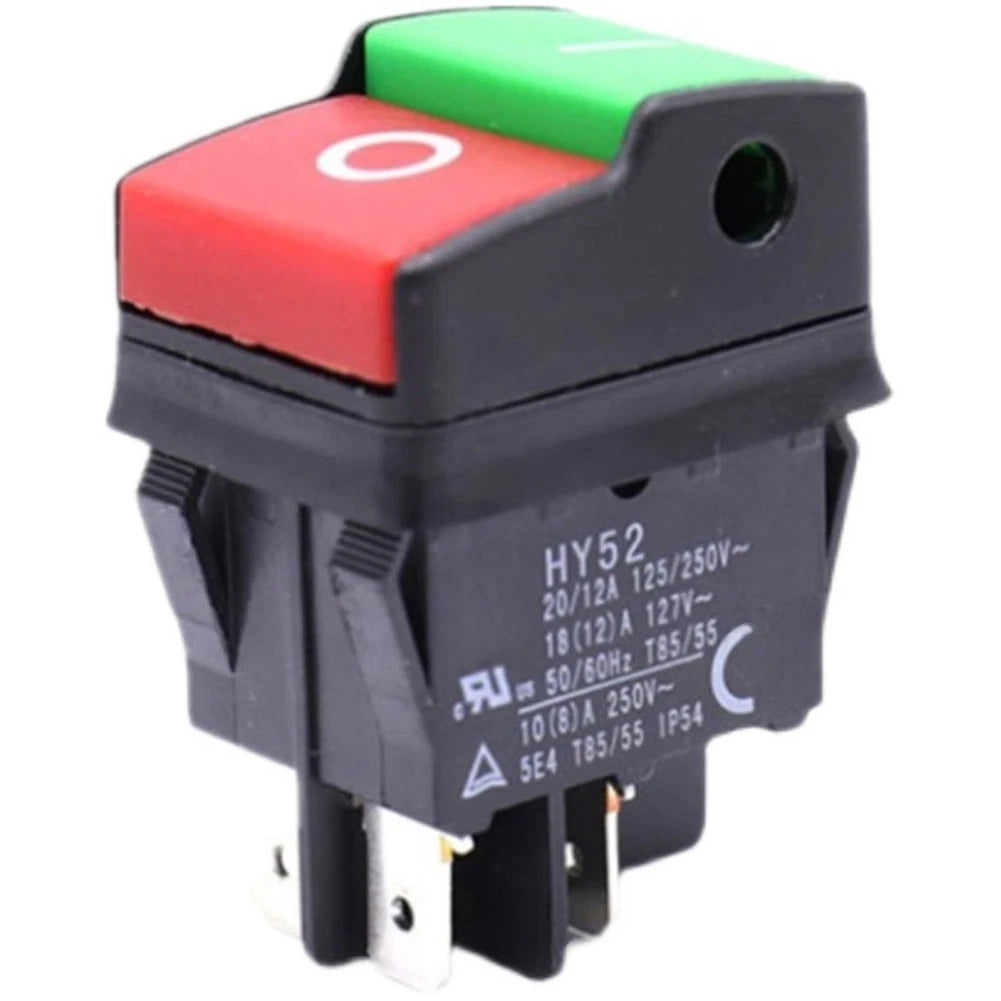 Push Button Switch for High Pressure Washer (20A 125V)