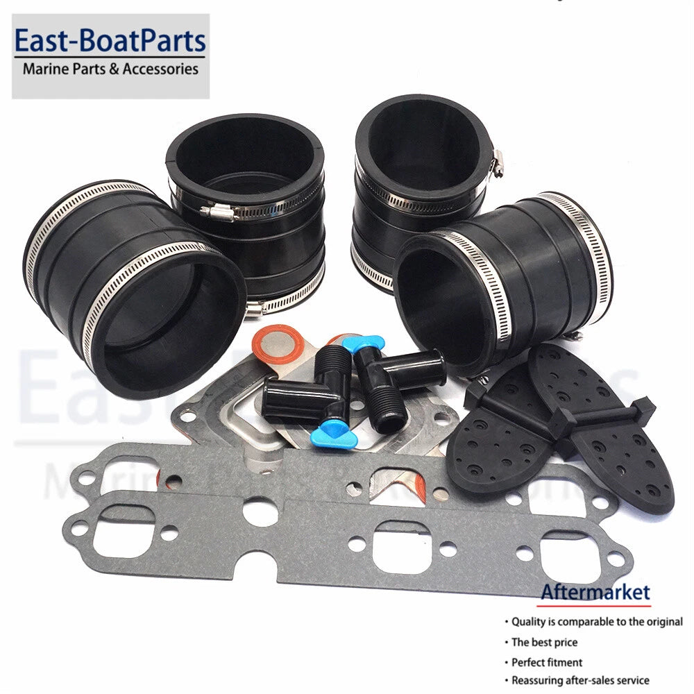 Exhaust Manifold Gasket Kit for Mercruiser (32-14358, 27-864549A1, 807166A1)