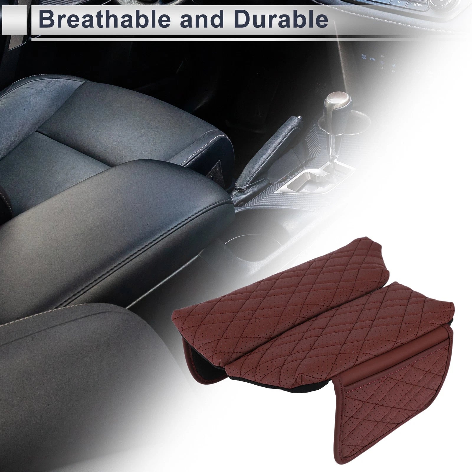 Car Center Console Cover with Storage Bag for BMW 5 Series (2011–2017) 1 Pair