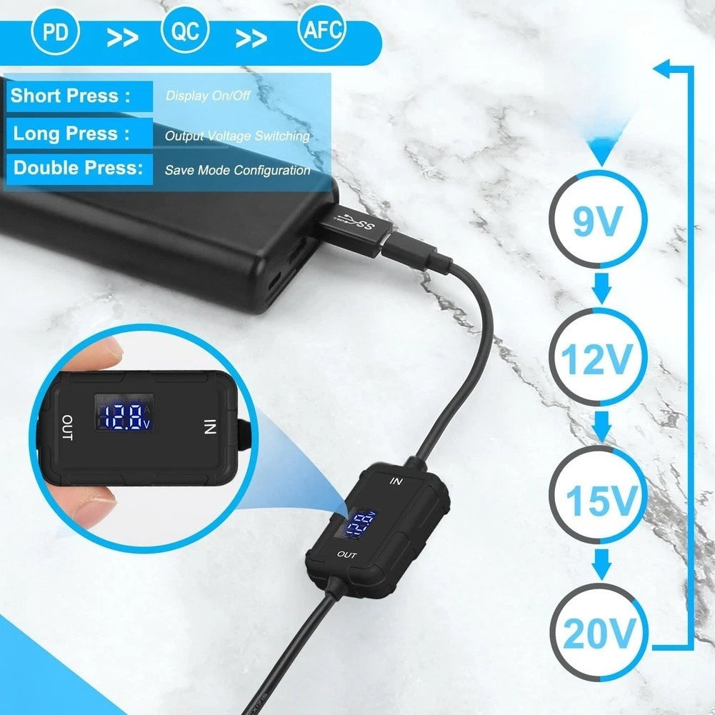 USB-C Fast Charging Car Charger for Universal Use