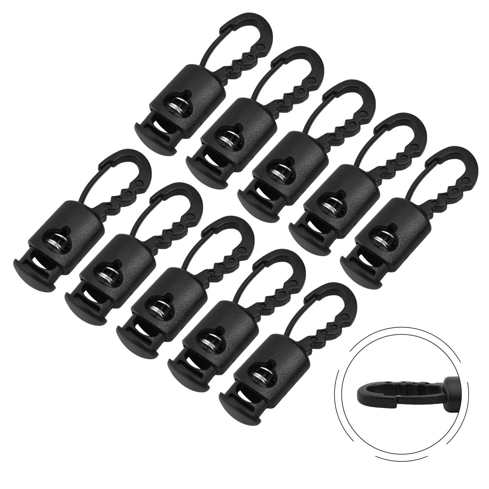 Awning Hook Clamp for Camping Tents and Canopy Ropes