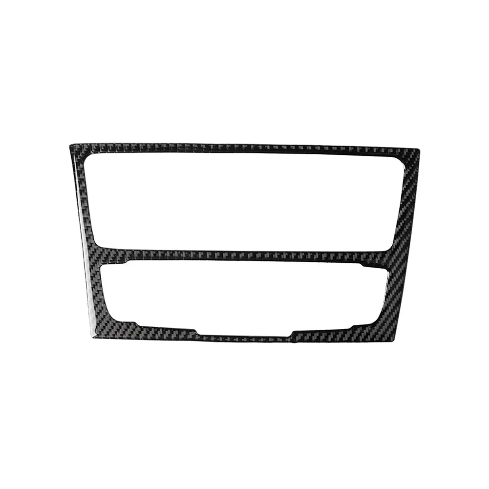 Console CD Panel Cover Trim for Audi A4 A5 Q5 B8 B7 (2009–2016) Carbon Fiber