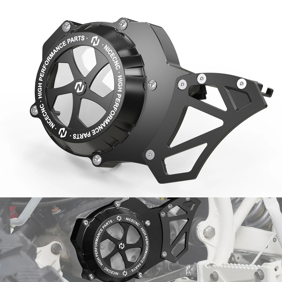 Engine Stator Cover for Yamaha Blaster 1988–2006 (CNC Machined Aluminum)