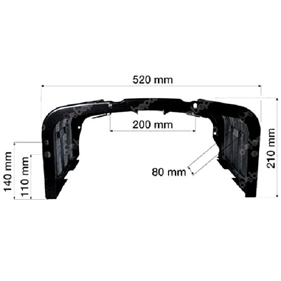 Front Grille for Massey Ferguson 155 158