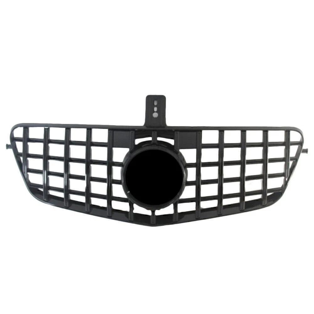 Gloss Black Front Grille for Mercedes Benz E-Class W212 (2010–2013)