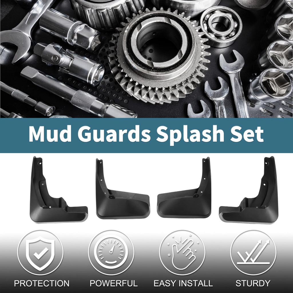 Mud Flaps Splash Guards 1Set for Toyota Venza AV10 (2013–2016)