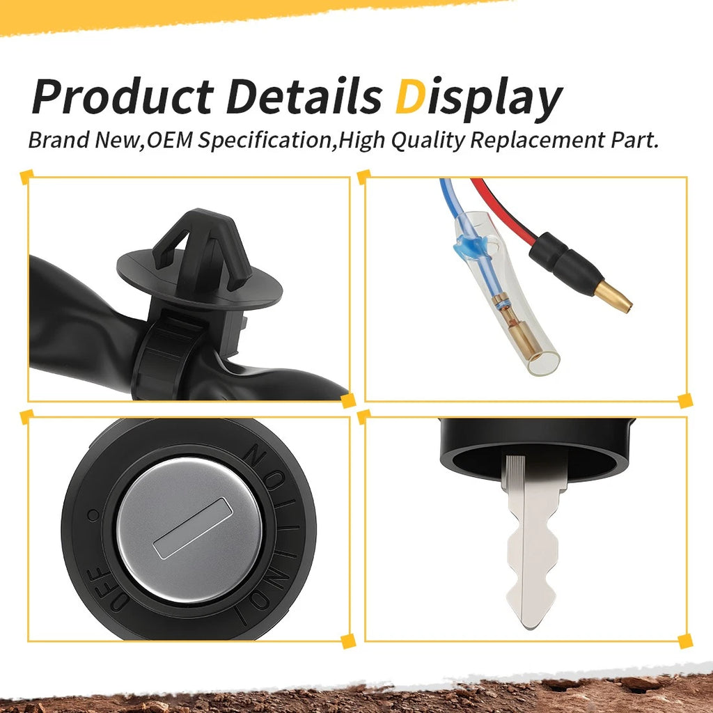Ignition Key Switch for Honda CRF110F (2013–2018)