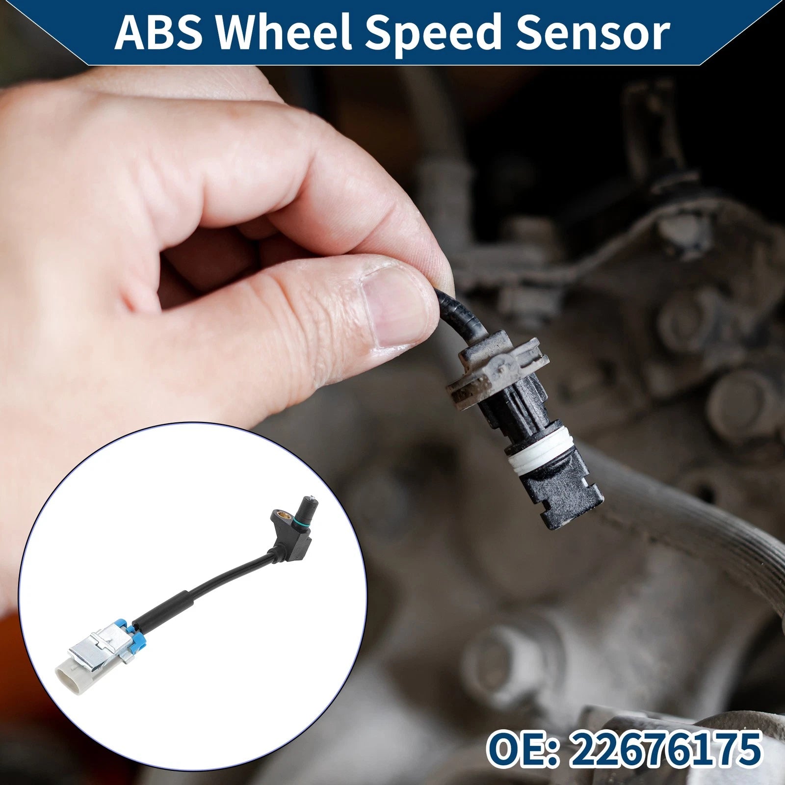 ABS Wheel Speed Sensor Replacement for Chevrolet Equinox Front (2005–2006)