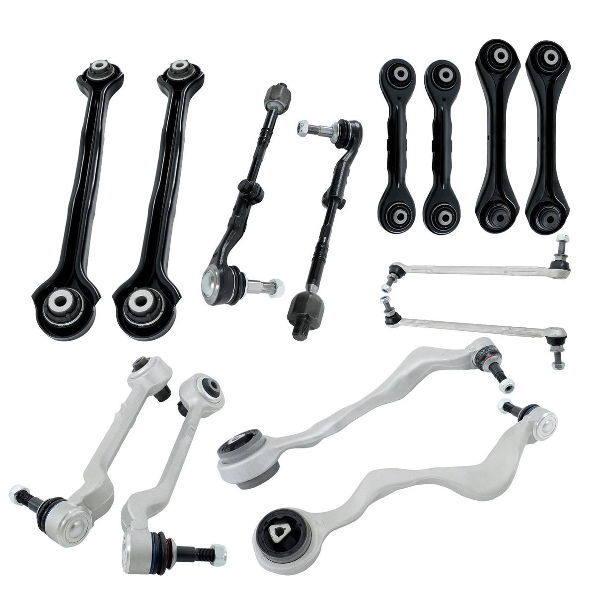 Front Rear Control Arms Suspension Kit for BMW E90 E92 E93 (2008–2011)