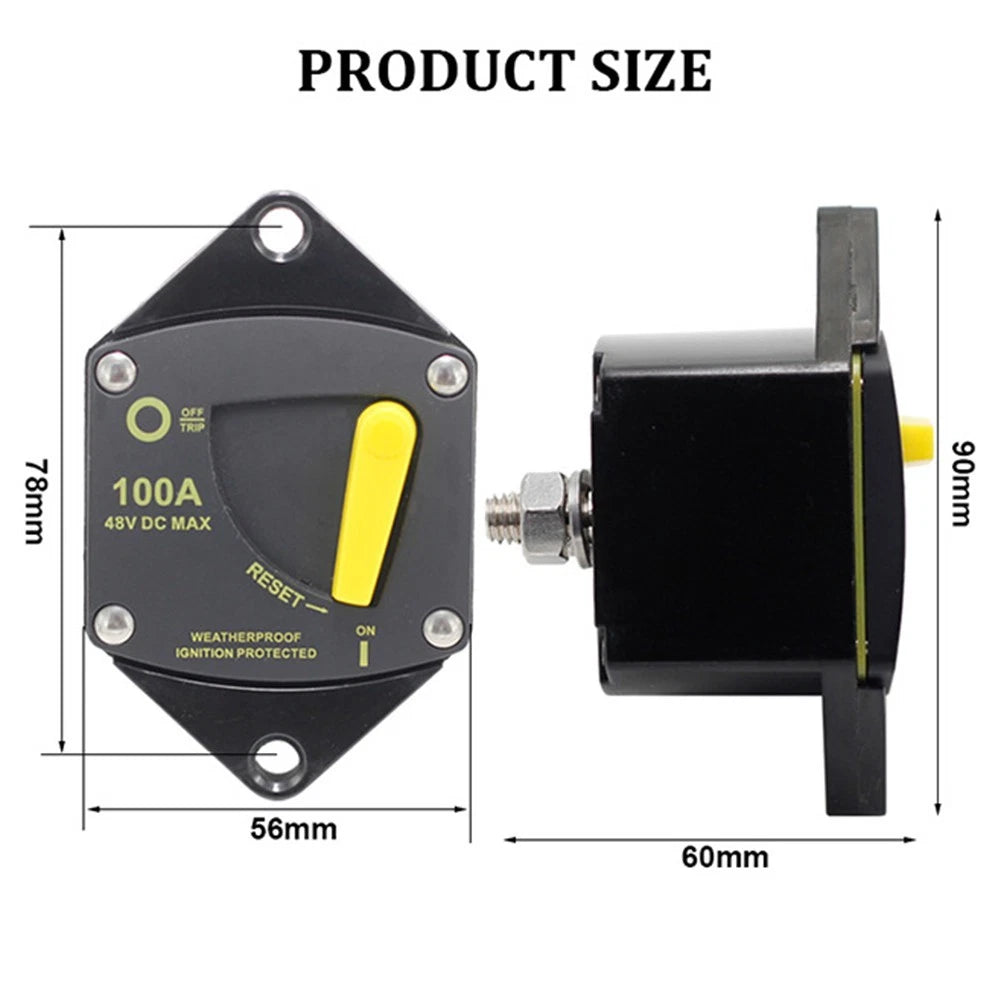 100A Circuit Breaker for Low Voltage Applications