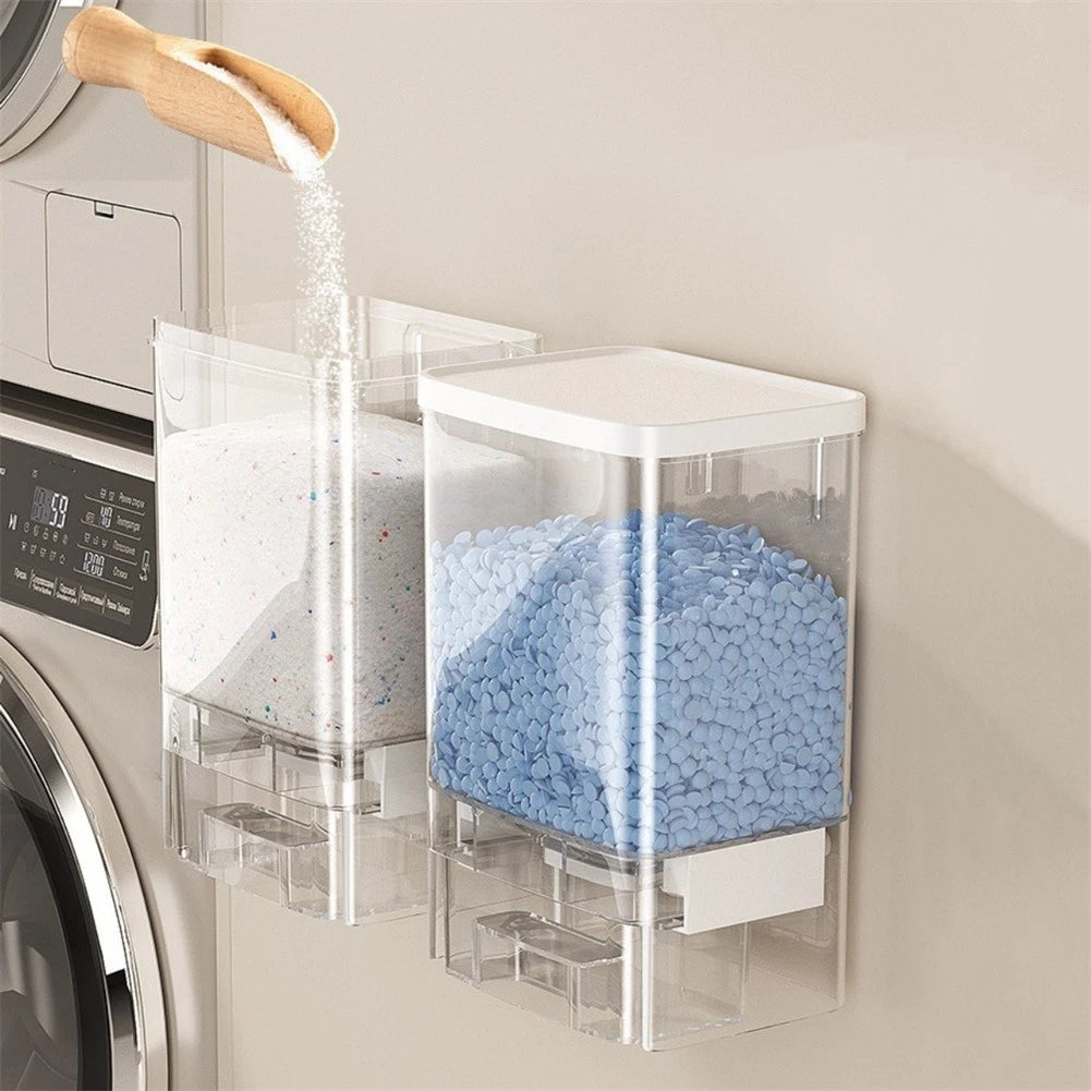 Laundry Detergent Dispenser for Home Storage Solution