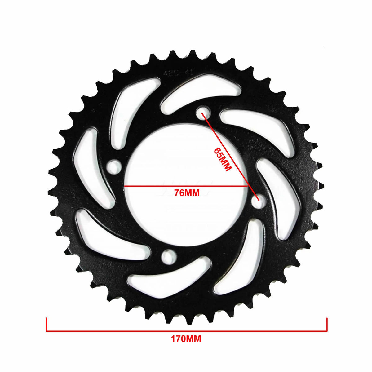41 Teeth Rear Chain Sprocket for 150cc 250cc 125cc Pit Pro Dirt Bike (No Year)
