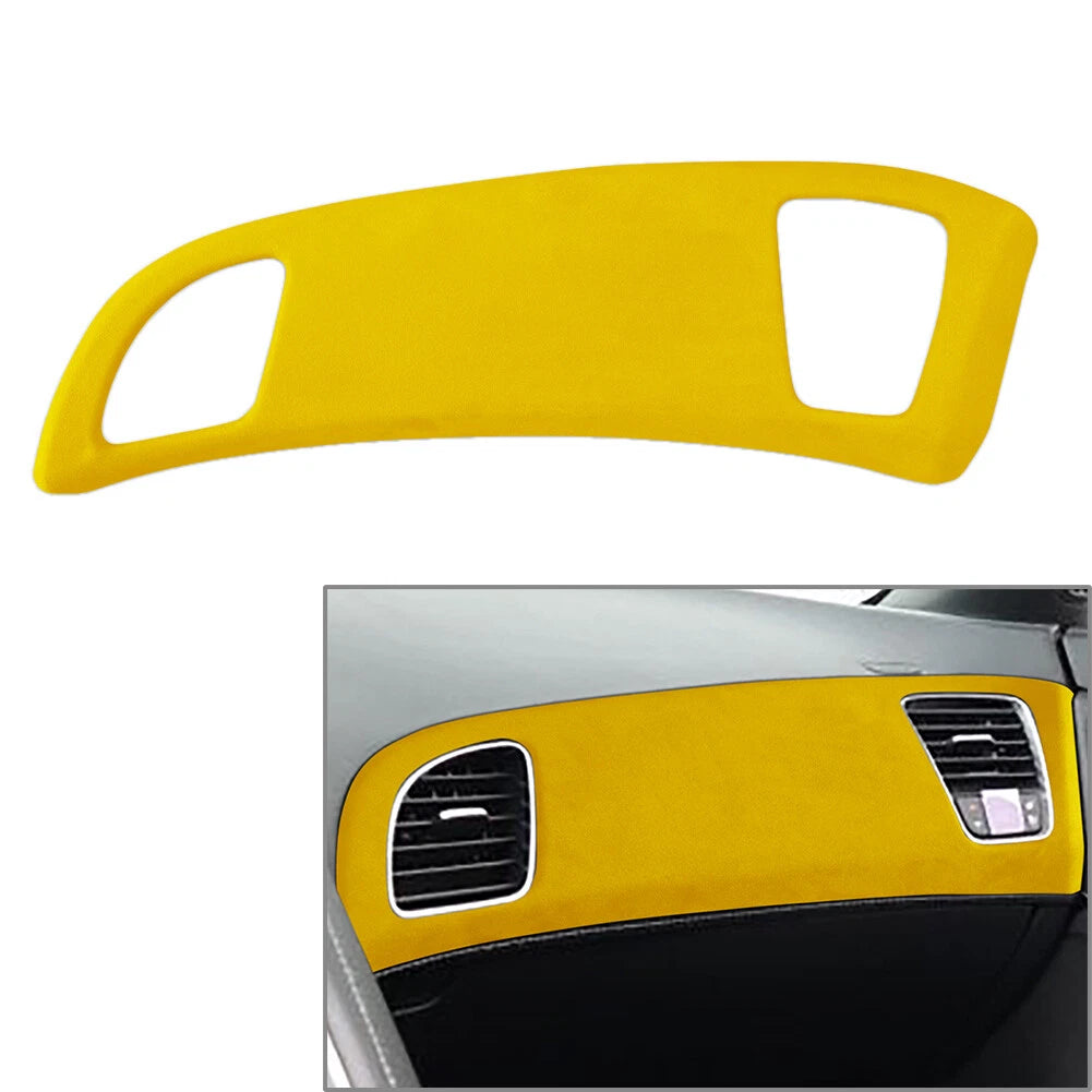 Suede Dashboard Panel Trim for Chevrolet Corvette C7 (2014–2019) Yellow