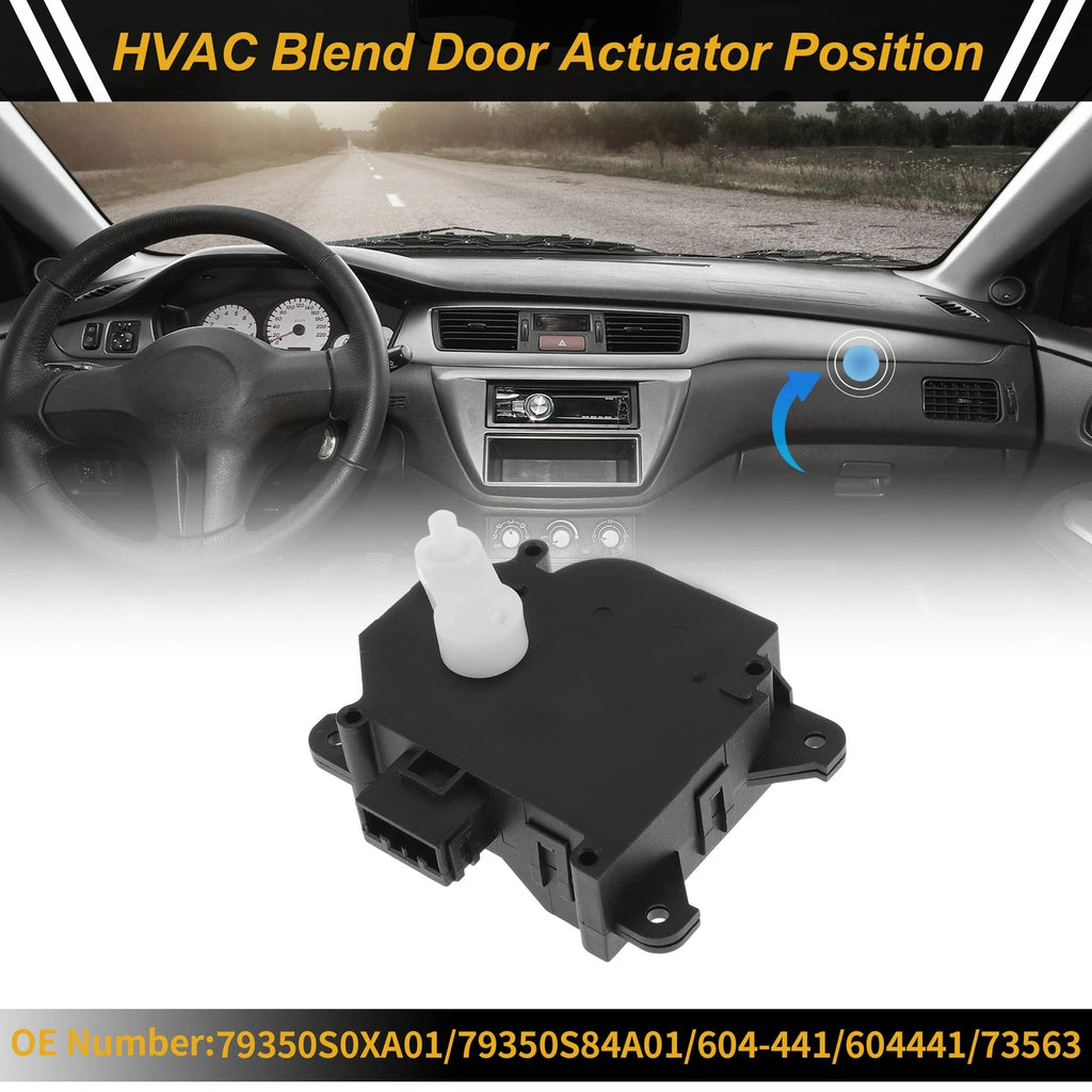HVAC Heater Blend Door Actuator Replacement for Acura MDX (2001–2006)