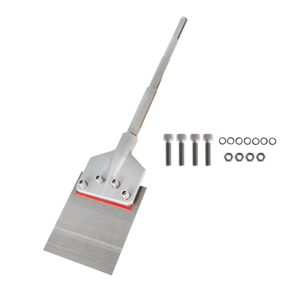 6-in Wide Blade Floor Scraper for Tile Removal