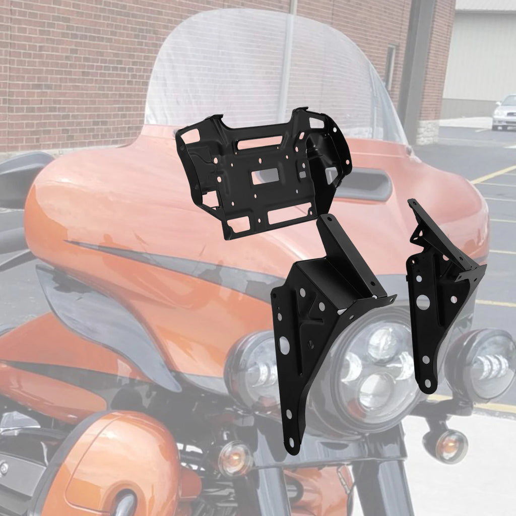 Inner Fairing Radio Caddy Mount Bracket for Harley Electra Glide (2014–2023)