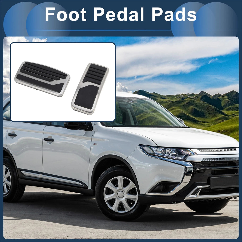 Automatic Footrest Pedals Cover Set for Mitsubishi Outlander (2013–2020)