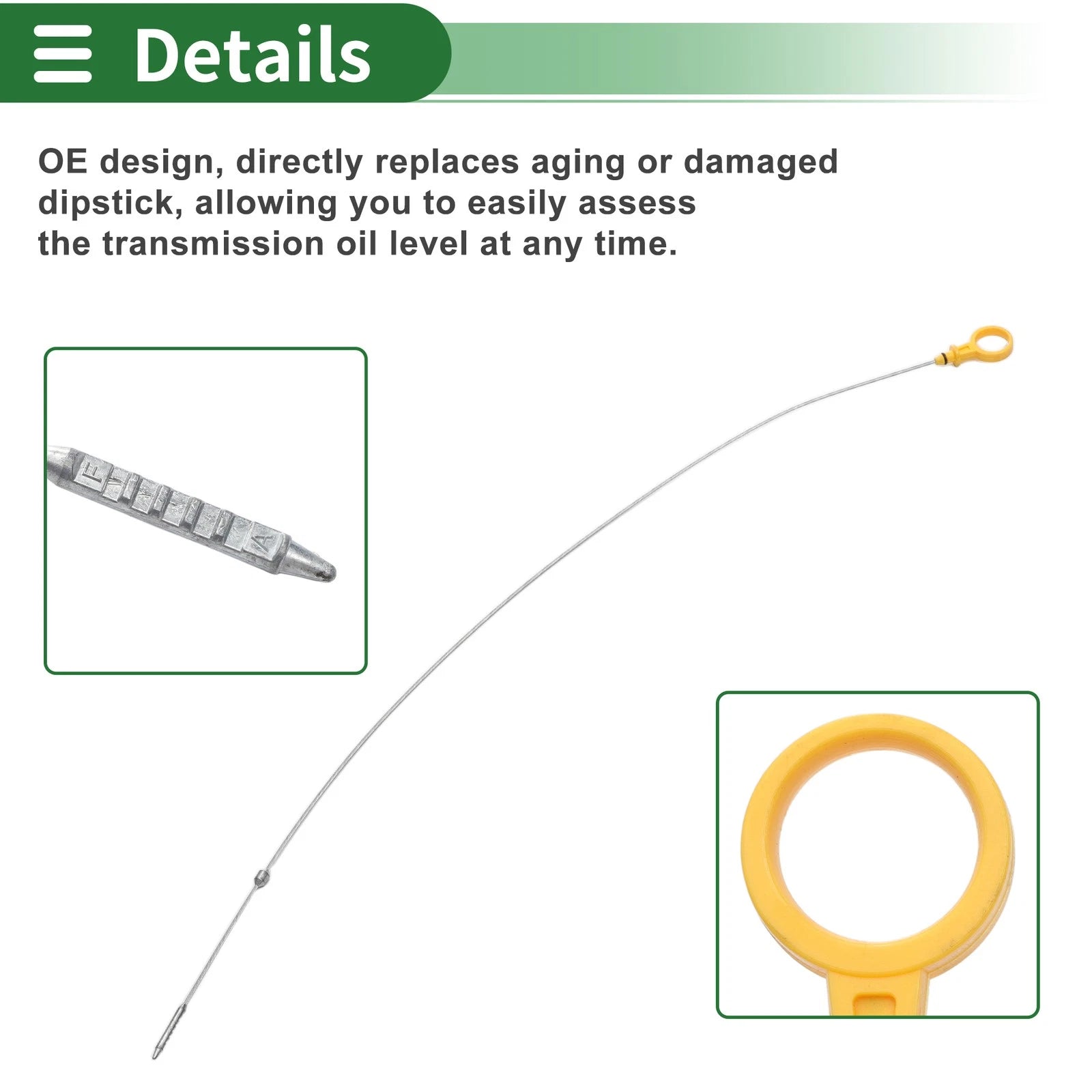 Oil Level Dipstick Replacement for Chevrolet Silverado 2500 HD LT (2011–2014)