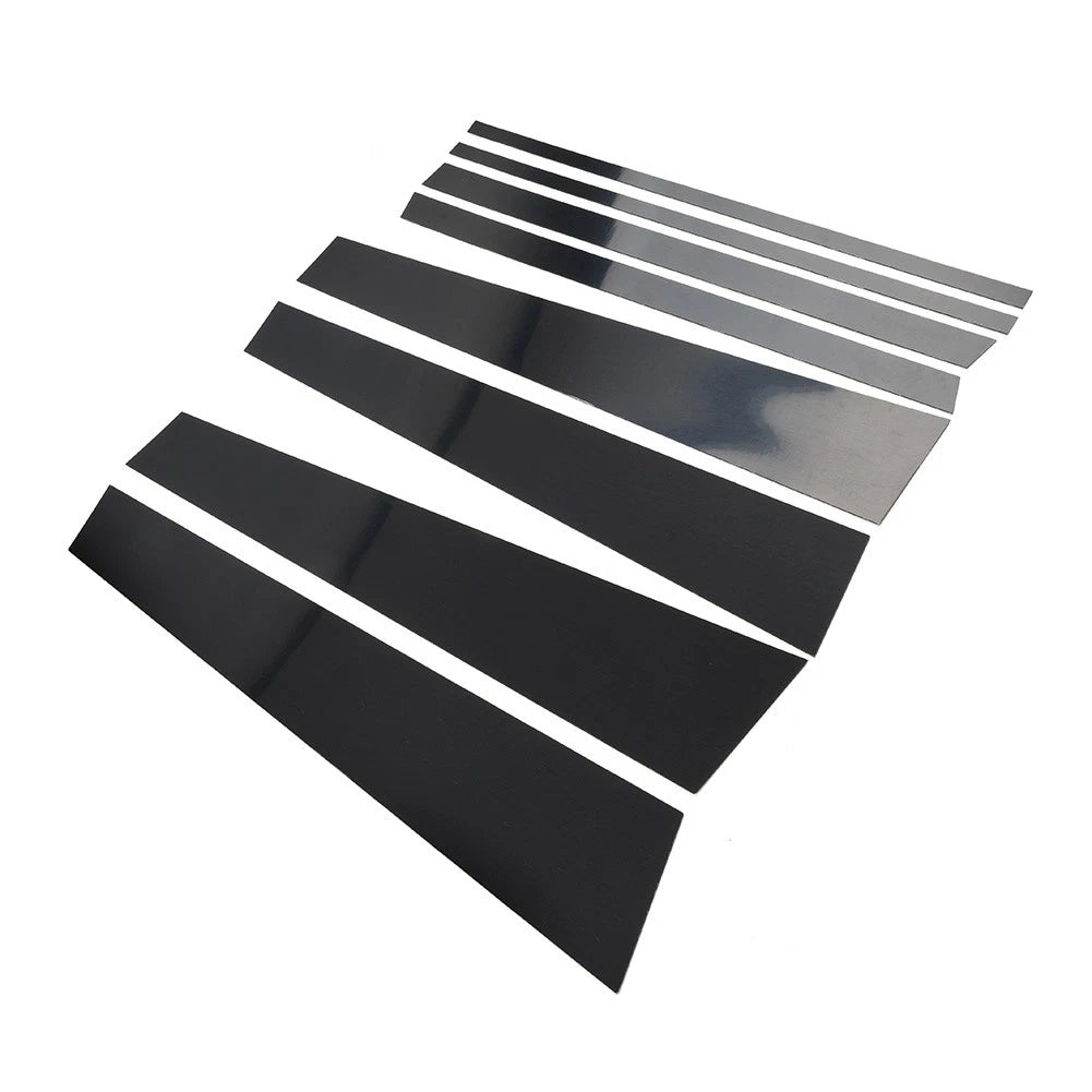 Pillar Post Door Window Cover Set for Honda Pilot Ridgeline (2016–2022)