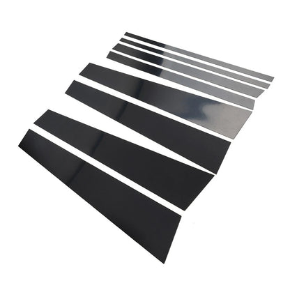 Pillar Post Door Window Cover Set for Honda Pilot Ridgeline (2016–2022)