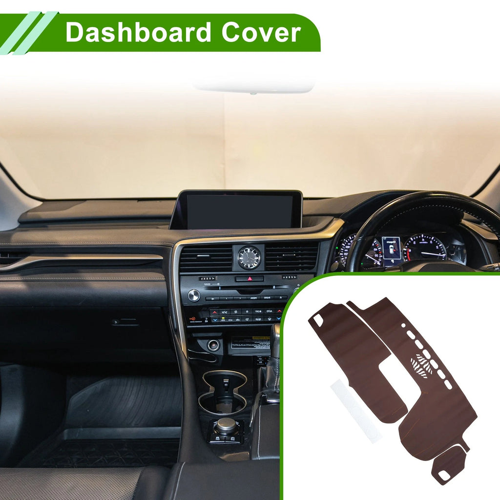 Dashboard Cover Mat Replacement for Lexus RX350 (2016–2019) Brown