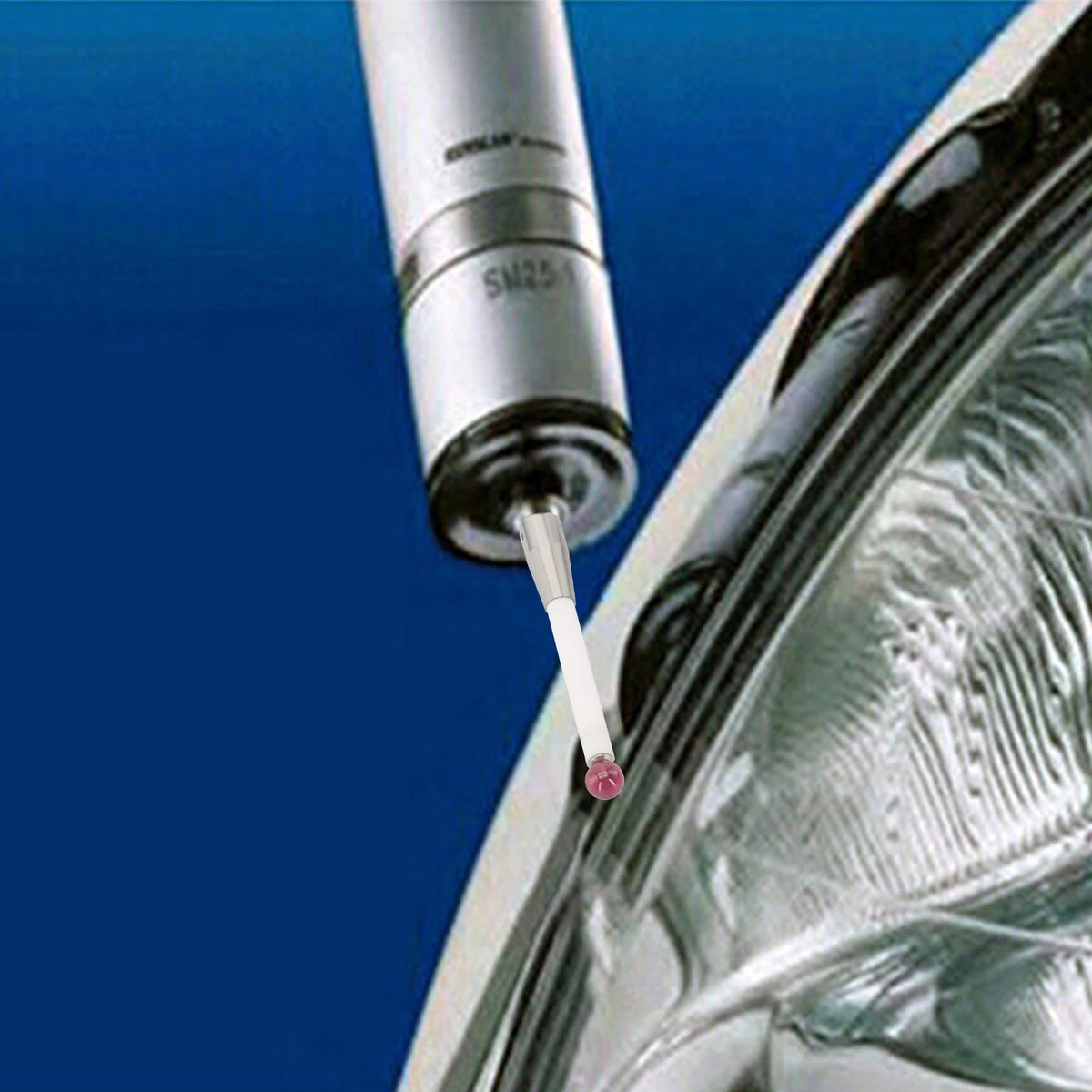 2X 50mm CMM Probe Stem with 6mm Ball Tips for Precise Inspections