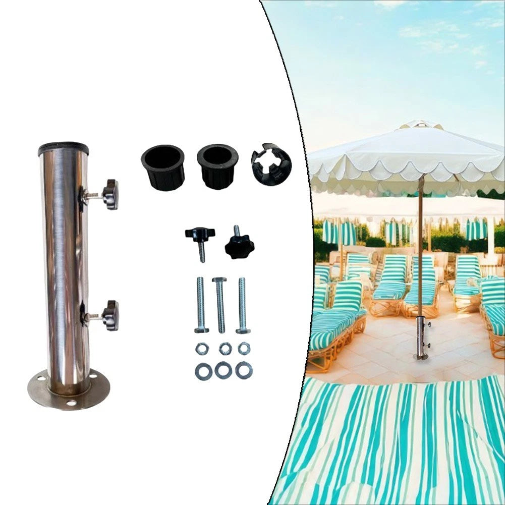 Adjustable Knob Umbrella Base for Large Outdoor Umbrellas