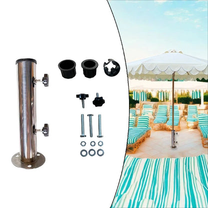 Adjustable Knob Umbrella Base for Large Outdoor Umbrellas