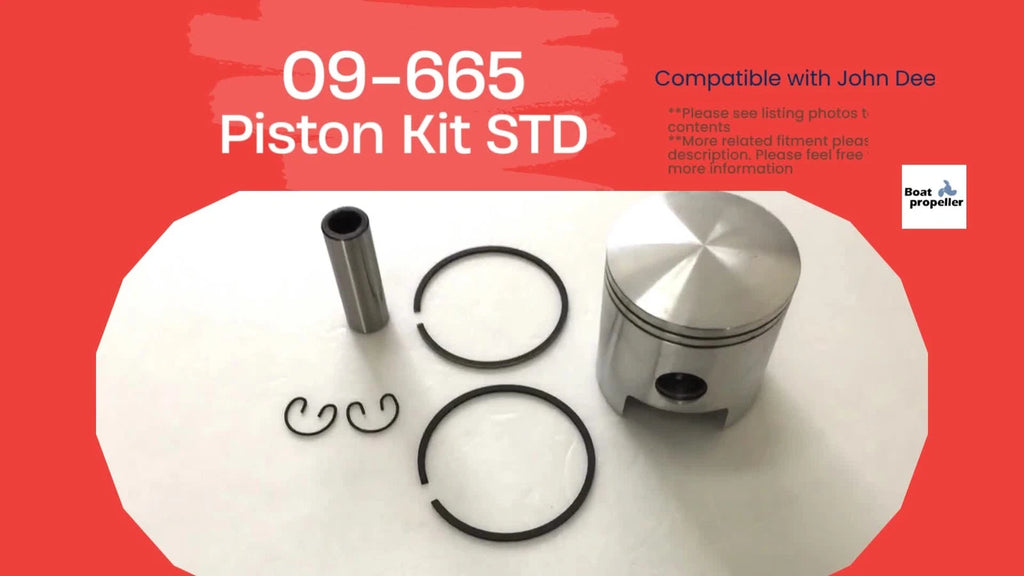 Piston Kit 09-665 STD with Ring for John Deere 400 (1975–1977)