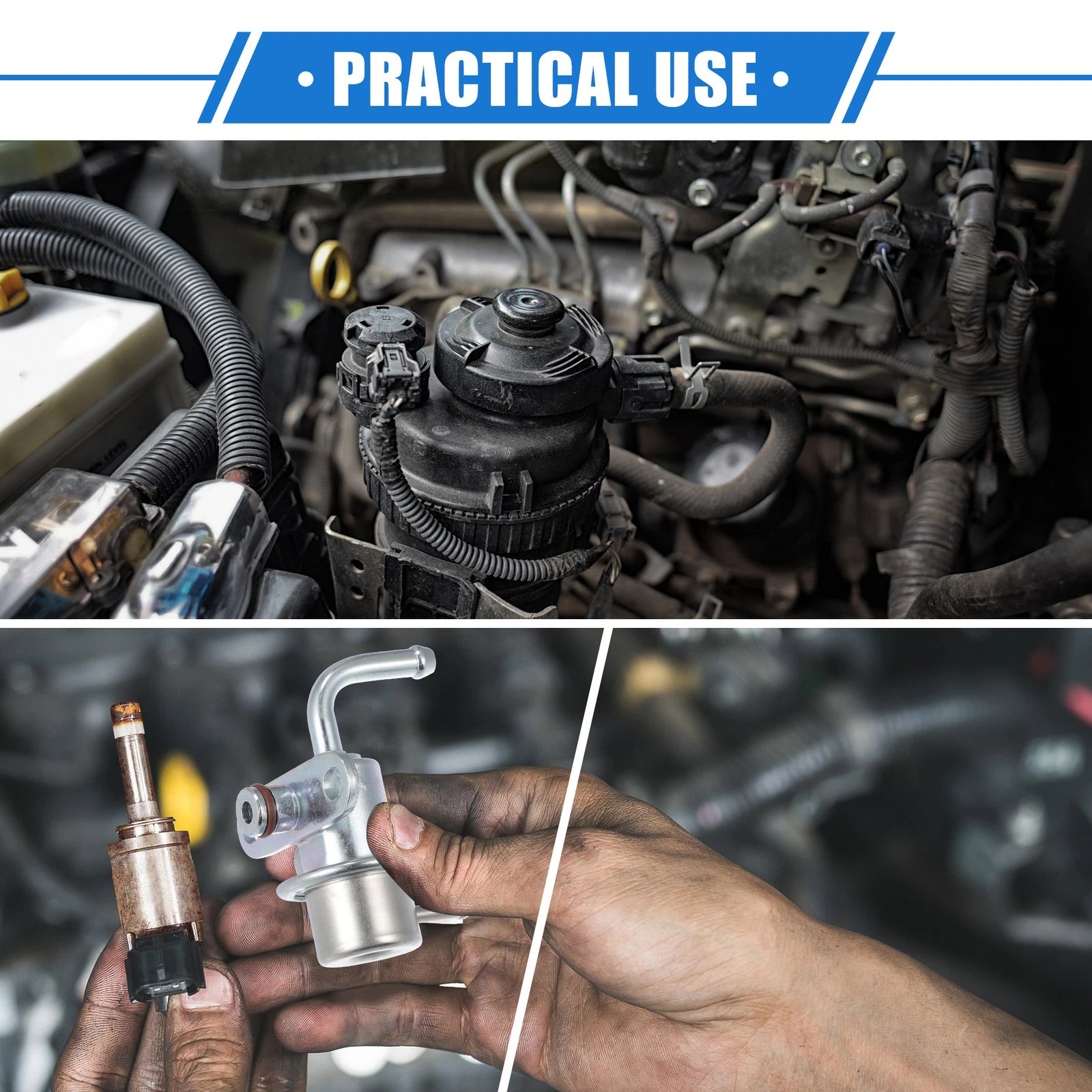 Fuel Injection Pressure Regulator Replacement for Mitsubishi Mighty Max Montero (1993–2003)