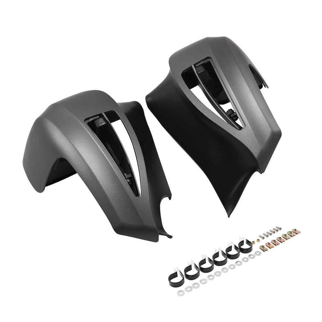 Lower Vented Fairings for Indian Roadmaster Limited (2019–2024) Titanium Smoke