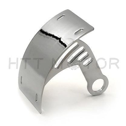 Chrome Side Mount License Plate Bracket for Yamaha YZF-R6/Suzuki M109 (2006–2023)