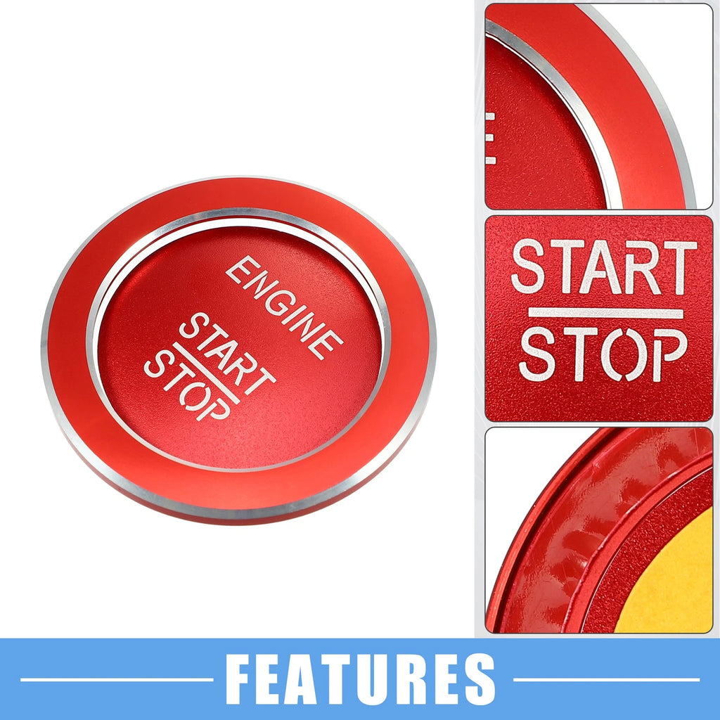 Engine Start Stop Button Cover Replacement for Mercedes-Benz A B C GLC (2015–2024)