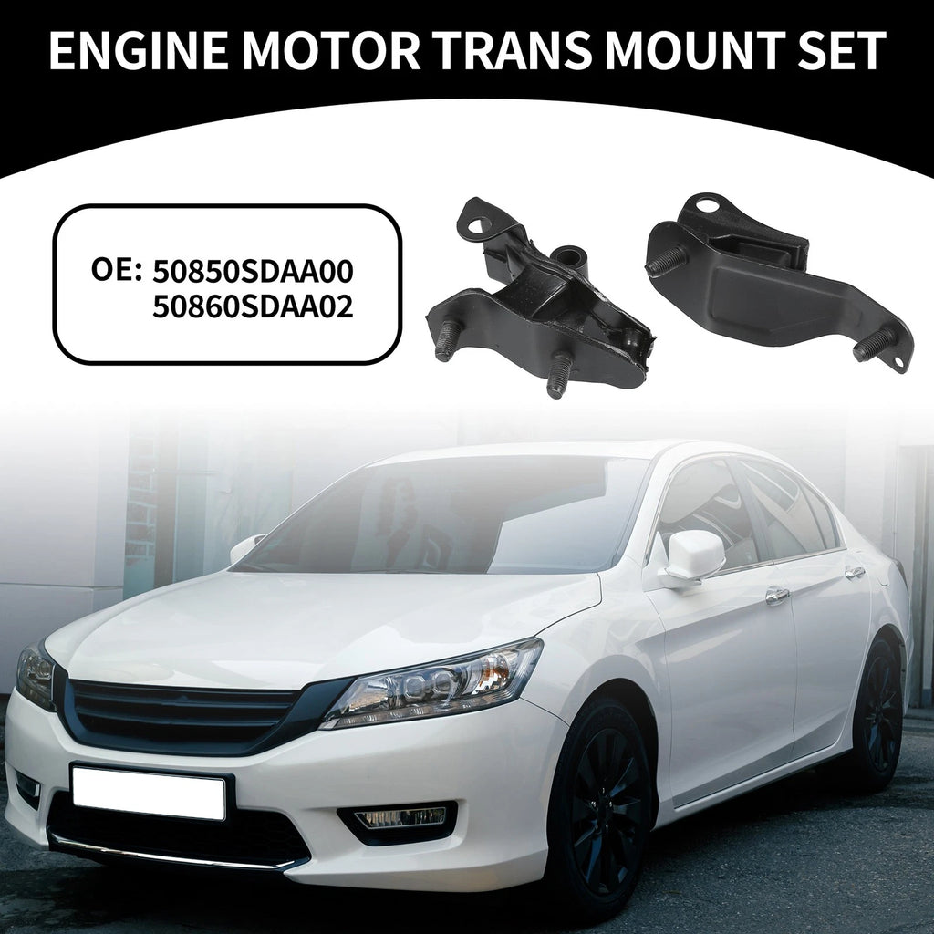 Engine Motor Mount Transmission Mounting Set for Honda Accord 2.4L (2003–2007)