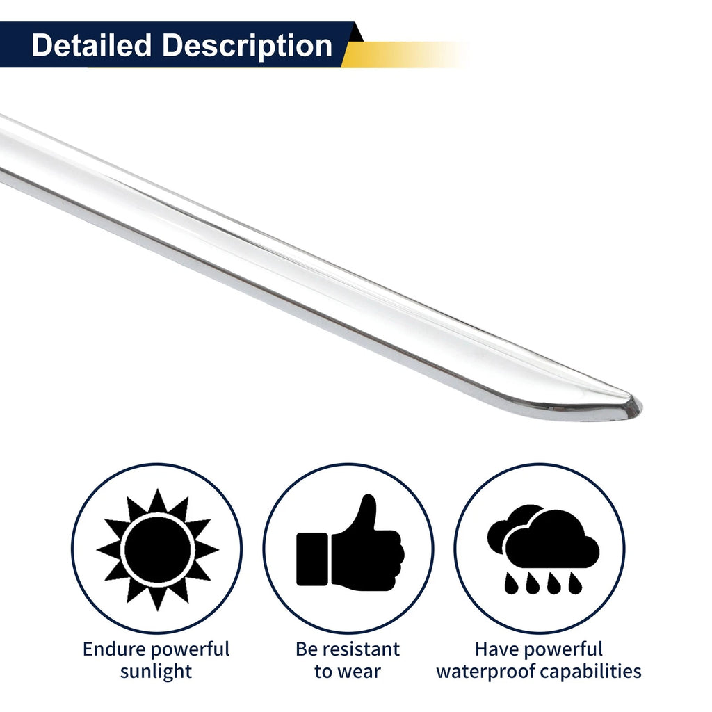 Door Garnish Trim for Mercedes-Benz E-Class Left Right (2010–2013)