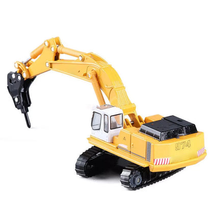 Alloy Tracked Construction Vehicle Model Ornament 1/87 (16.8cm)