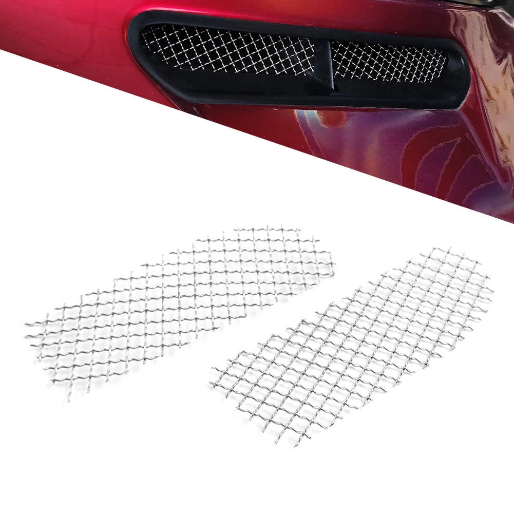 Mesh Fairing Vent Screen Grill For Harley Street Glide 14-22