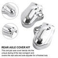 Set of 4 Rear Bar Shield Axle Nut Covers for Harley V-Rod VRSC (2002–2017)