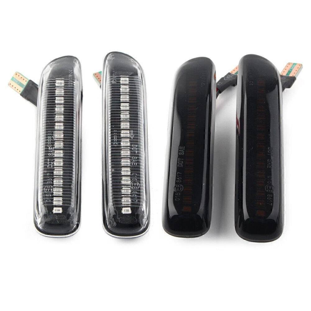 Amber LED Sequential Side Marker Turn Signal Light for BMW 3 Series (1998–2006)