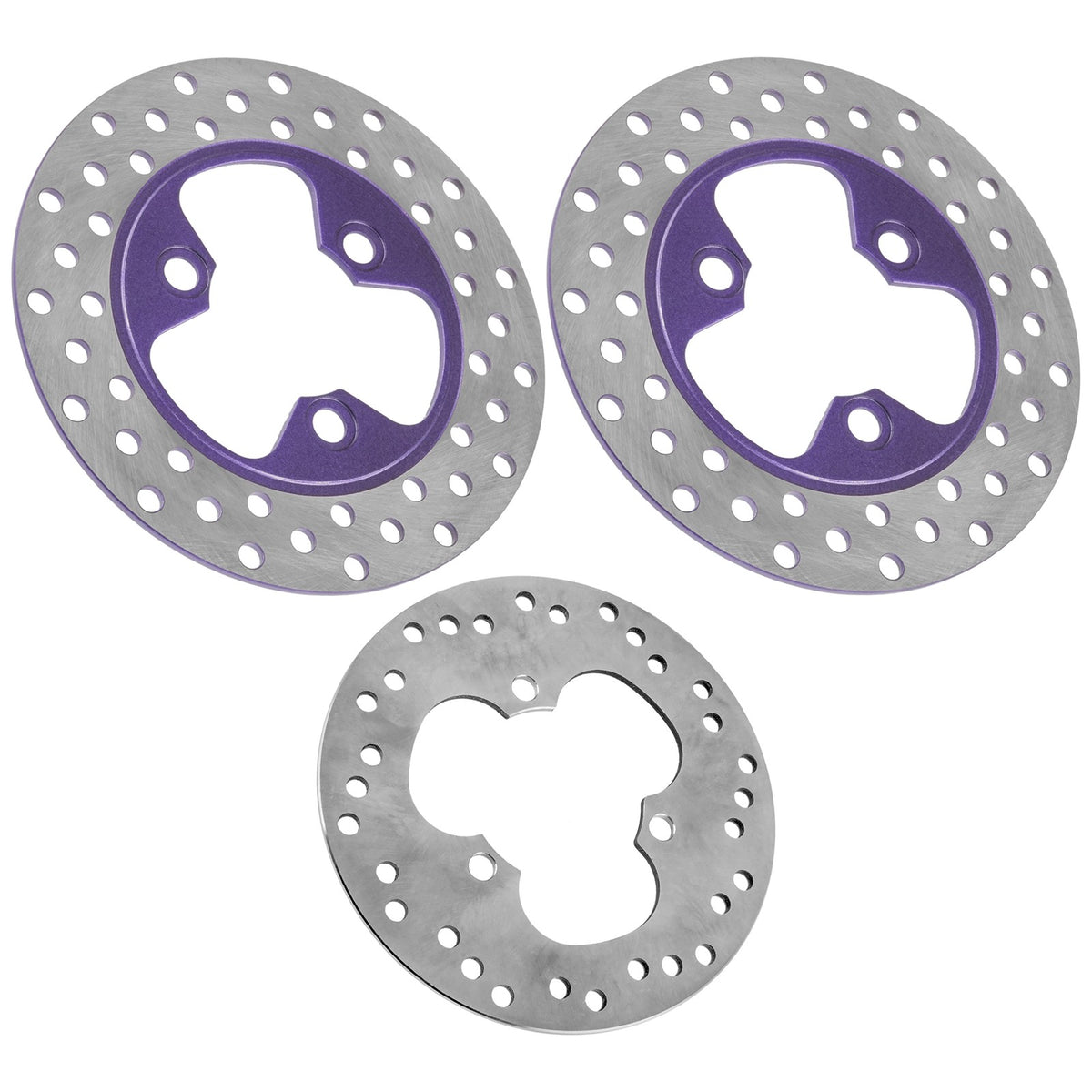 Front Rear Brake Disc Rotor Replacement for Honda TRX450R Sportrax 450 (2004–2005)