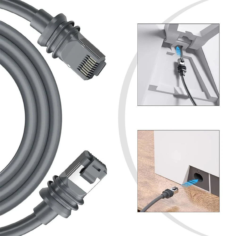 Gigabit Speed CAT6 Network Cables for Starlink Devices