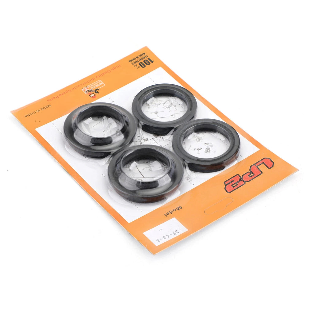 Fork Oil Seal Wiper Set for Yamaha XG250 Tricker XT250 Serow XVS250 (2004–2023)