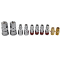 10x1/4 Air Line Hose Fitting Compressor Quick Connectors Coupler Tools Part
